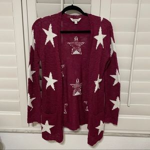 Charming Charlie Star Cardigan
